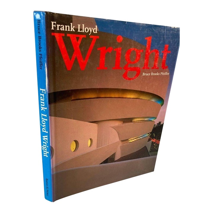 Frank Lloyd Wright by Bruce Brooks Pfeiffer Hardcover Book | Chairish