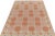 Mid-Century Modern Scandinavian Style Kilim Rug in Pink, Greige Geometric Pattern by Rug & Kilim 5x7 For Sale - Image 3 of 6