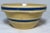 American Antique Mocha Yellow Ware Pottery Kitching Mixing Bowl For Sale - Image 3 of 13