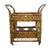 Coastal Fretwork Rattan Bar Cart For Sale - Image 3 of 5