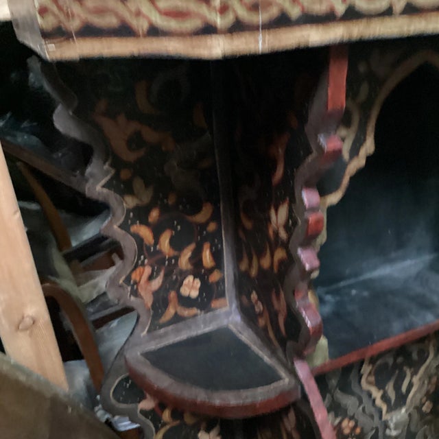 Black Mid 20th Century Black Moroccan Spice Shelf For Sale - Image 8 of 10