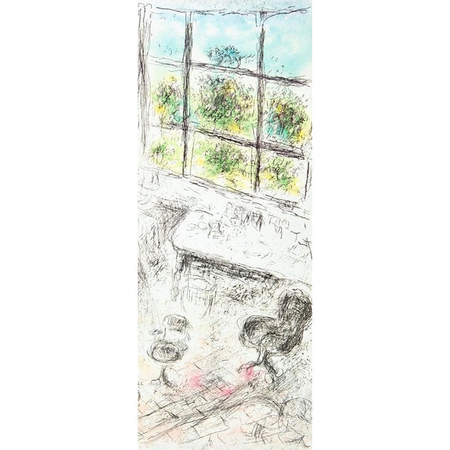 Le Peintre Dans Son Atelier Poster after Marc Chagall For Sale - Image 5 of 6