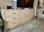1980s Light Pink Laminate Waterfall 9 Drawers Dresser For Sale In New York - Image 6 of 7