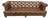 Iconic Vintage Cocheo Brothers Chesterfield Tufted Leather Sofa For Sale