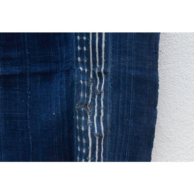 Virco Indigo Mud Cloth For Sale - Image 4 of 7