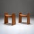 Wood Pine Jonte Stools by Gilbert Marklund for Furusnickarn Ab, 1970s, Set of 2 For Sale - Image 7 of 7