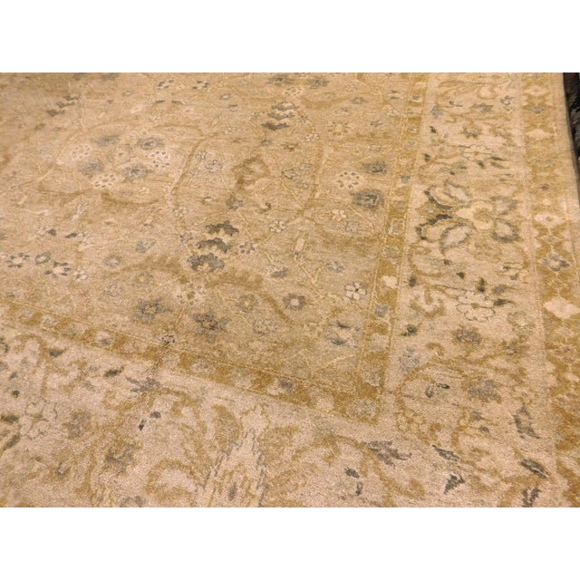 Hand Knotted Indo Oushak Rug. 8'x 10' For Sale - Image 12 of 18
