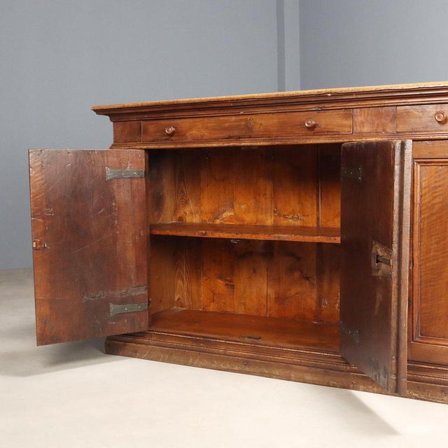 Baroque Walnut Sideboard, Italy, 19th Century For Sale - Image 3 of 13