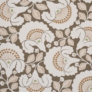 Sample - Schumacher Jackie Wallcovering In Brown