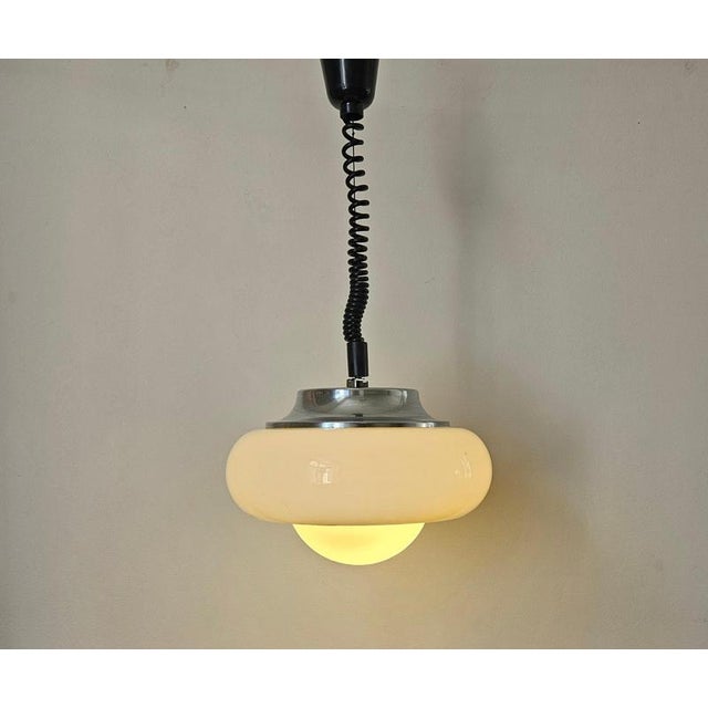 Mid-Century Modern Pendant Light by Guzzini for Meblo, 1970s For Sale - Image 9 of 16