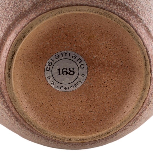 Vintage Ceramic Vase by Ceramano, 1970s For Sale - Image 4 of 5