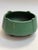 Weller Pottery Early 20th C. Weller Matte Green Buttress-Footed Arts & Crafts Pottery Vessel For Sale - Image 4 of 9
