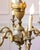 Mid 20th Century Mid 20th-Century French Bronze Chandelier with Classical Motifs For Sale - Image 5 of 11