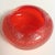 Italian Mid Century Red Murano Pin Dish, Gold Inclusions For Sale - Image 3 of 5