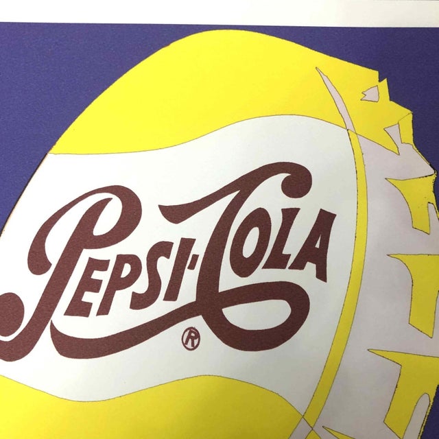 1990s 1990s After Andy Warhol "Pepsi-Cola" Lithograph For Sale - Image 5 of 8