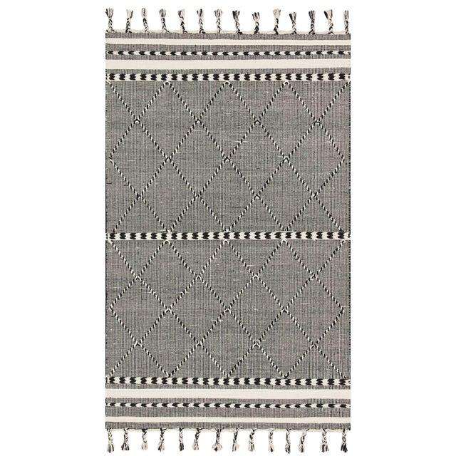 Loloi II Sawyer Rug, Black - 5'-0" x 7'-6" For Sale In Dallas - Image 6 of 6