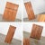 Brown Vintage Scandinavian Modern Teak Desk in a Box Style Secretary With Drop Front For Sale - Image 8 of 18