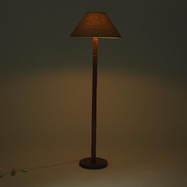 Mid-Century Wooden Floor Lamp from Aneta Växjö, 1960s For Sale - Image 9 of 18
