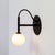 Not Yet Made - Made To Order Loop Sconce Black, Modern, by Research.Lighting, Modern, Minimal For Sale - Image 5 of 11