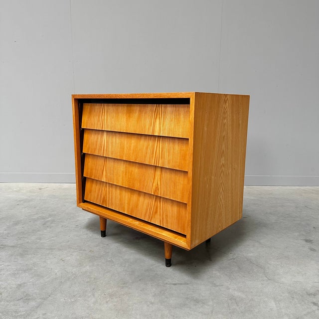 Vintage Chest of Drawers by Erich Stratmann for Idee Möbel, 1960s, in Good conditions. Designed 1960 to 1969 This piece...