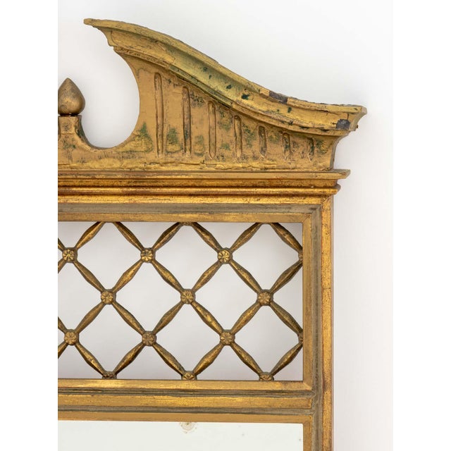 19th Century Neoclassical Style Giltwood Mirror, 19th Century For Sale - Image 5 of 6