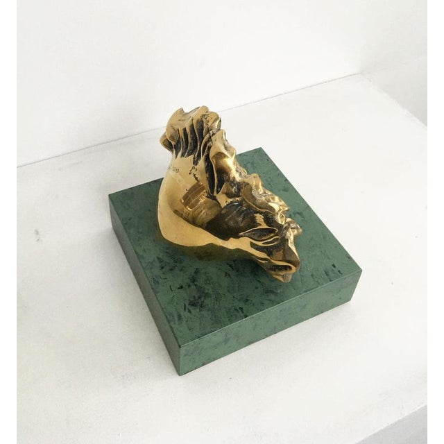 Metal Patrizia Guerresi, Italian Flowe Sculpture, 1986, Bronze For Sale - Image 7 of 18