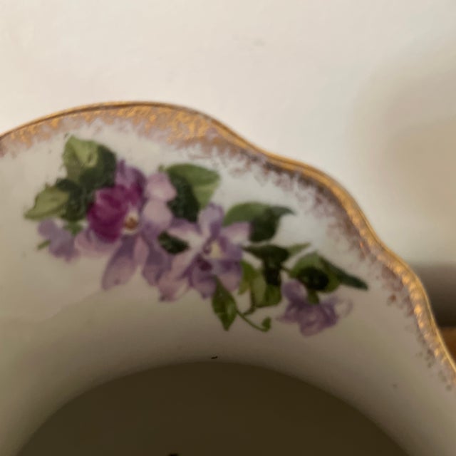 Antique Floral Patterned Lamberton Works Pitcher For Sale - Image 9 of 11