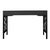 Wood Chippendale Writing Desk - Black For Sale - Image 7 of 9