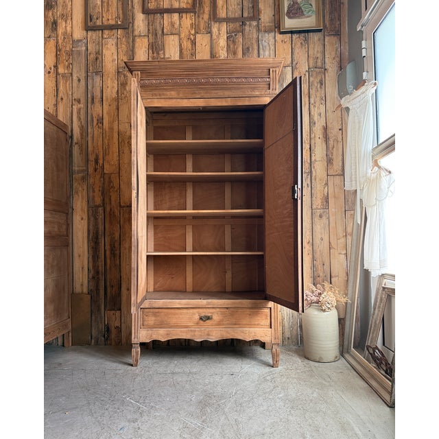 Antique Louis XVI Style Wardrobe, 1890s For Sale - Image 14 of 14