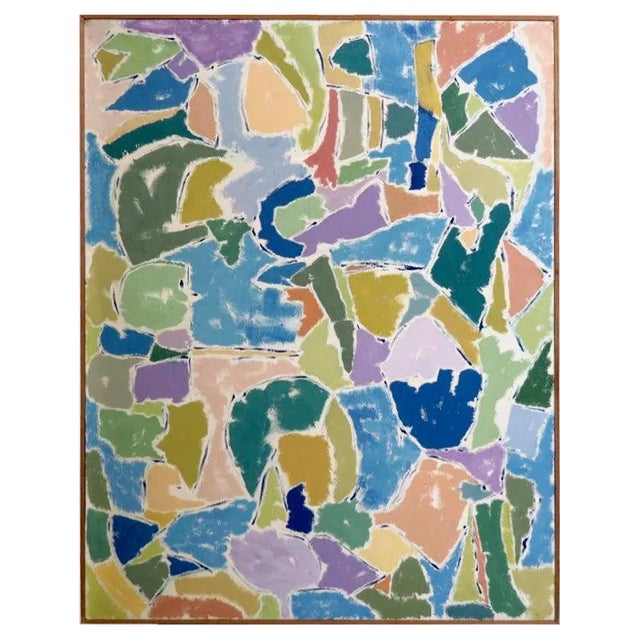 French Painting, 20th-Century, Oil on Canvas For Sale