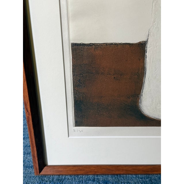 Late 20th Century Limited Edition Signed Engraving by Vicente Gandia of Mexico For Sale - Image 5 of 9