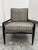 Textile T. H. Robsjohn-Gibbings for Widdicomb Lounge Chair + Ottoman, Mid 20th Century For Sale - Image 7 of 12