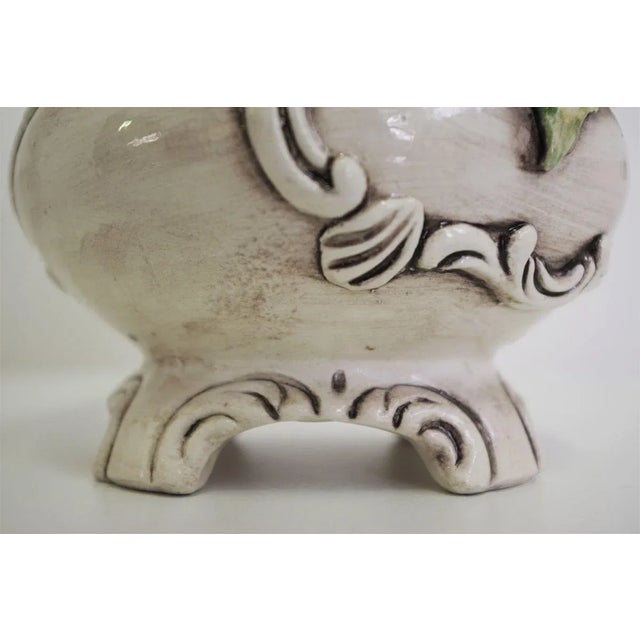 Floral Pitcher from Capodimonte, 1940s For Sale - Image 10 of 18