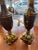 Metal Vintage Neoclassical Patinated Gilt Bronze/Brass Urn Style Lamps For Sale - Image 7 of 7