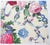Vintage 1980s Cabbage Rose Floral Cotton Dinner Napkins – Grandmillennial Style (Set of 6) For Sale - Image 9 of 12