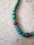 American Vintage Turquoise and Coral Beaded Necklace For Sale - Image 3 of 3
