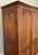 Brown Vintage French Louis XVI Style Carved Oak 3-Door Armoire For Sale - Image 8 of 11