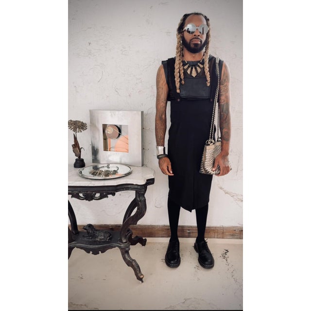 Mid-Century Modern Vintage Mirror and Chrome Art Deco Vanity Plateau For Sale - Image 3 of 12