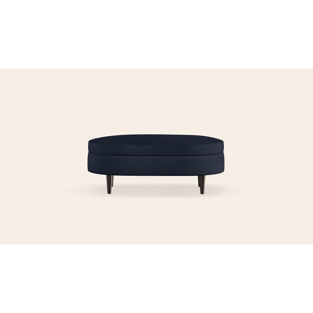 Prussian Carlotta Ottoman by Ceraudo For Sale - Image 4 of 7