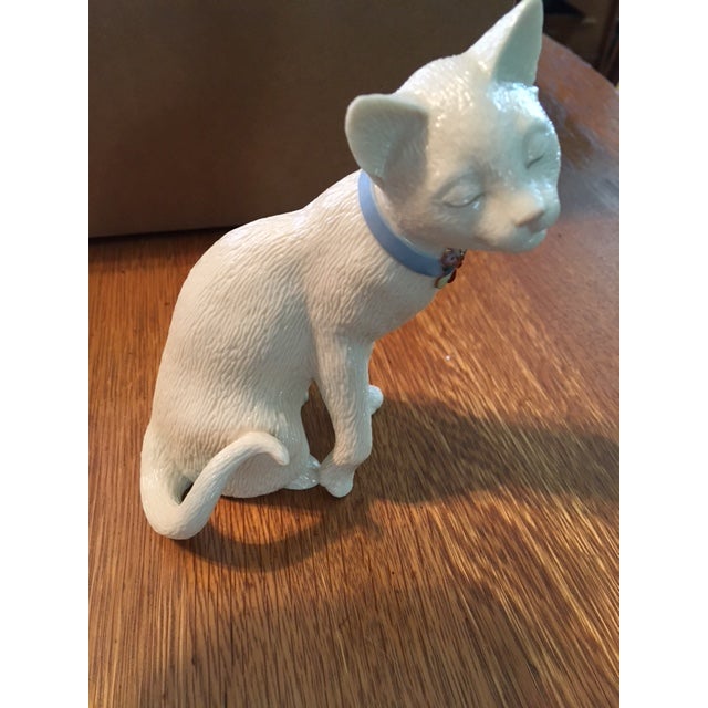 Traditional Lenox Sweet Attraction Cat Figurine For Sale - Image 3 of 6