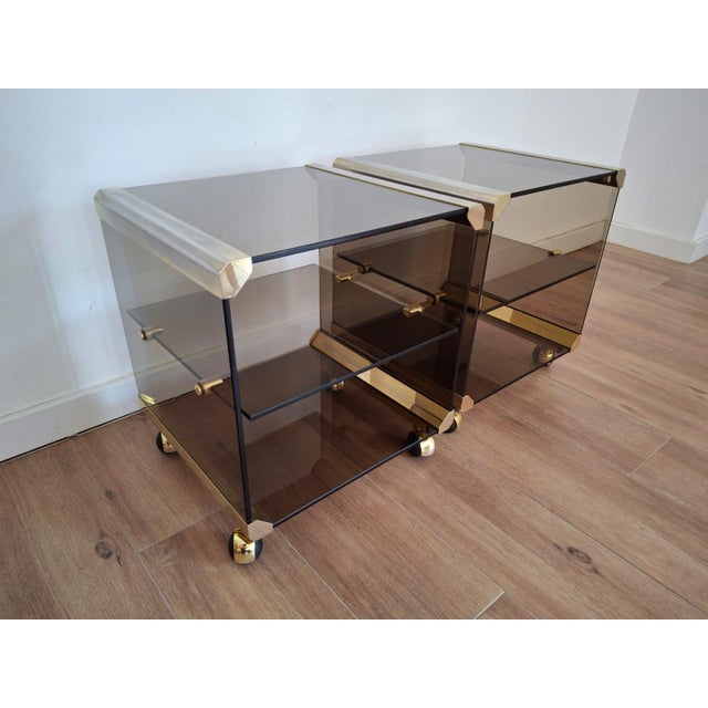 Italian Coffee Tables, 1970s, Set of 2 For Sale - Image 6 of 18