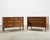 French Pair of Louis XVI Style Marble Top Commodes Chest of Drawers For Sale - Image 3 of 18