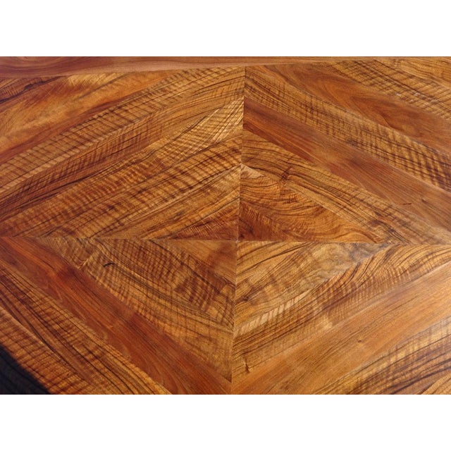 Walnut Extendable Dining Table, 1950s For Sale - Image 11 of 18