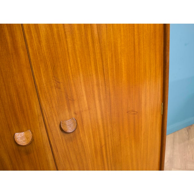 Brown Teak Wardrobe from White & Newton, 1960s For Sale - Image 8 of 11