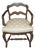1960s French Provential Wood Arm Chair For Sale