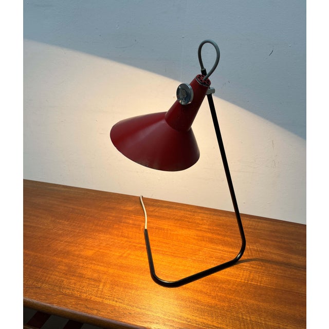 Mid-Century Minimalist Model ST30 Table Lamp by Josef Hurka for Kovona, 1960s For Sale - Image 14 of 18