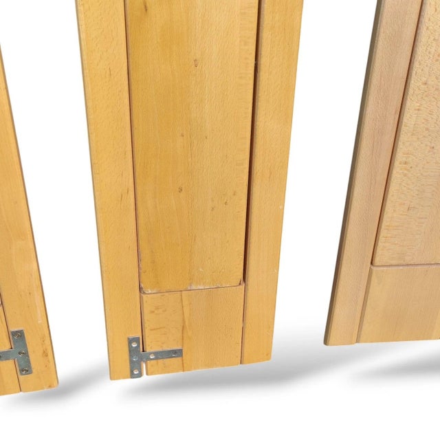 Brown Vintage Suzy Folding Stools in Beech by Adrian Reed, 1980s, Set of 2 For Sale - Image 8 of 14