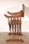 Metal 19th Century Anglo-Indian Brass Inlaid Savonarola Chair With Peacocks For Sale - Image 7 of 12