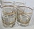 Hollywood Regency Double Old Fashioned Glasses- Set of Four For Sale - Image 9 of 12