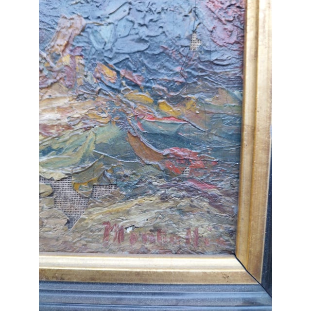 Amber 19th Century Adolphe Monticelli (1824–1886), Signed Oil on Canvas "Three Elegant Ladies in a Park"+ Expert Certificate. For Sale - Image 8 of 13